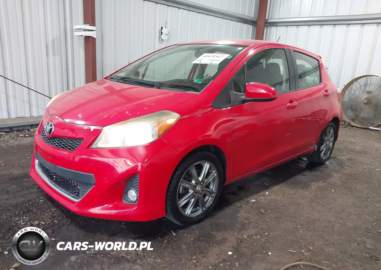 2012 Toyota Yaris Se VIN:JTDKTUD39CD532808 - 2
