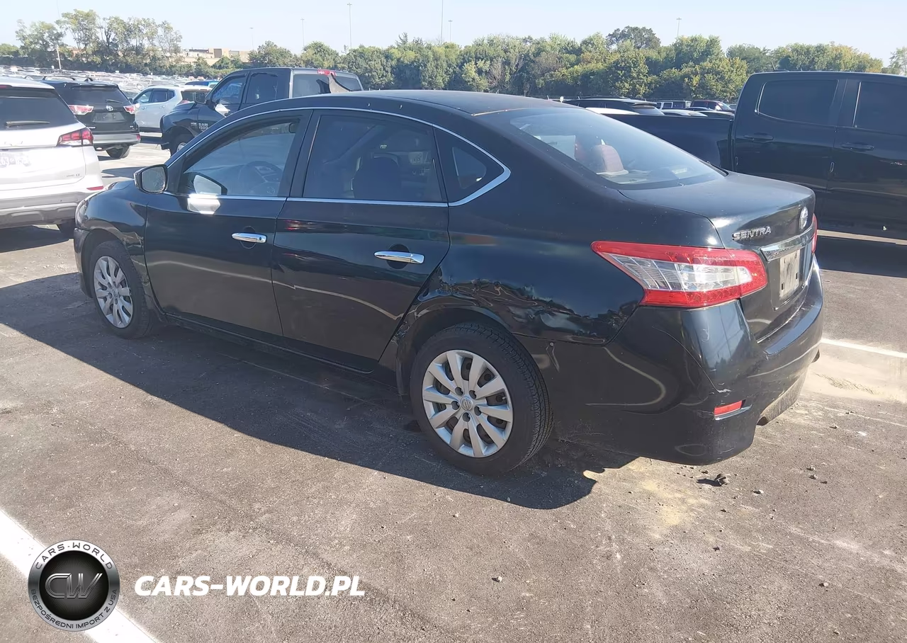 2014 Nissan Sentra Fe+ S-Fe+ Sv-S-Sl-Sr-Sv VIN:3N1AB7AP4EY201130 - 3