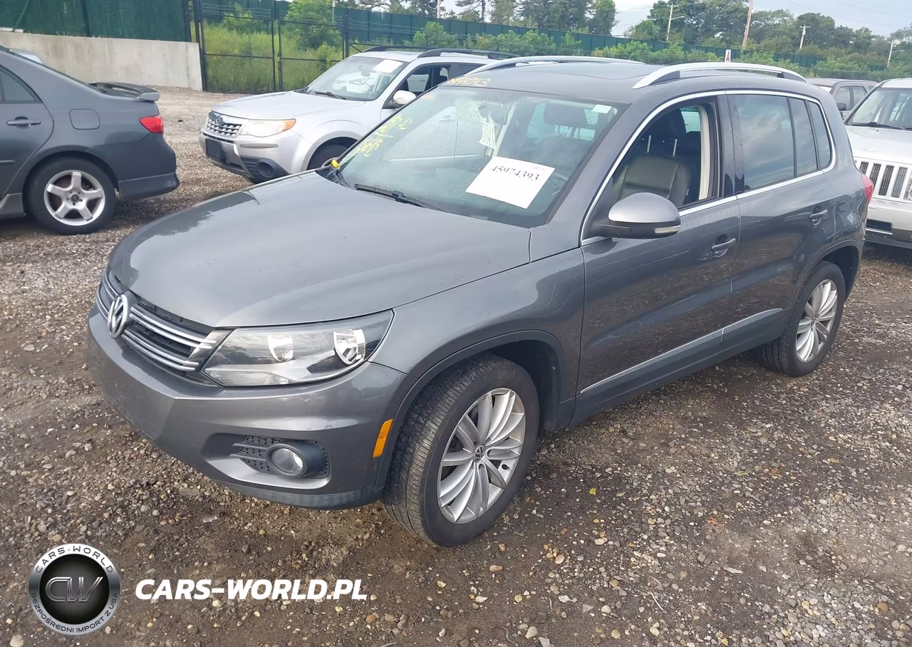 2012 Volkswagen Tiguan Se VIN:WVGAV7AX7CW003193 - 2