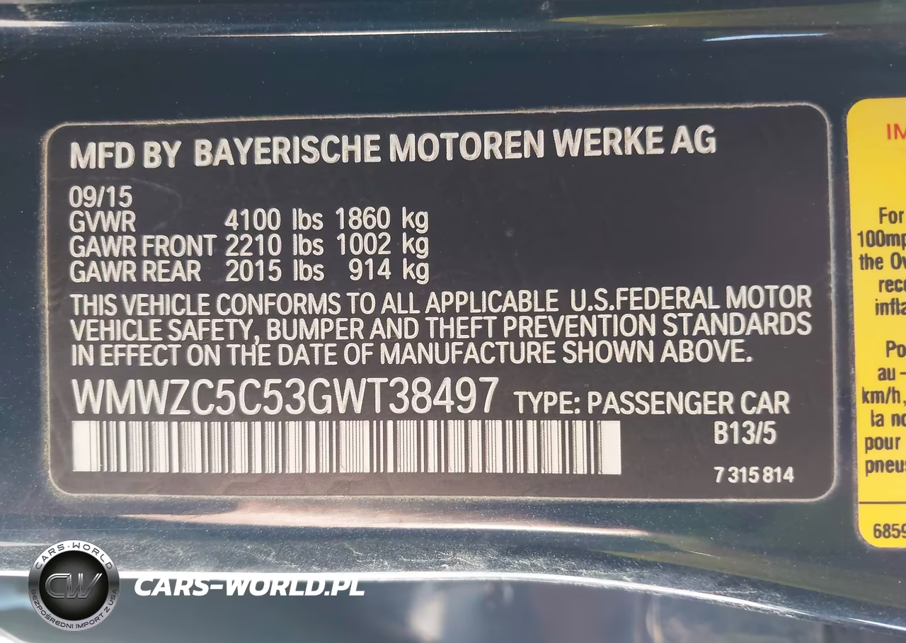 2016 Mini Countryman Cooper S VIN:WMWZC5C53GWT38497 - 9