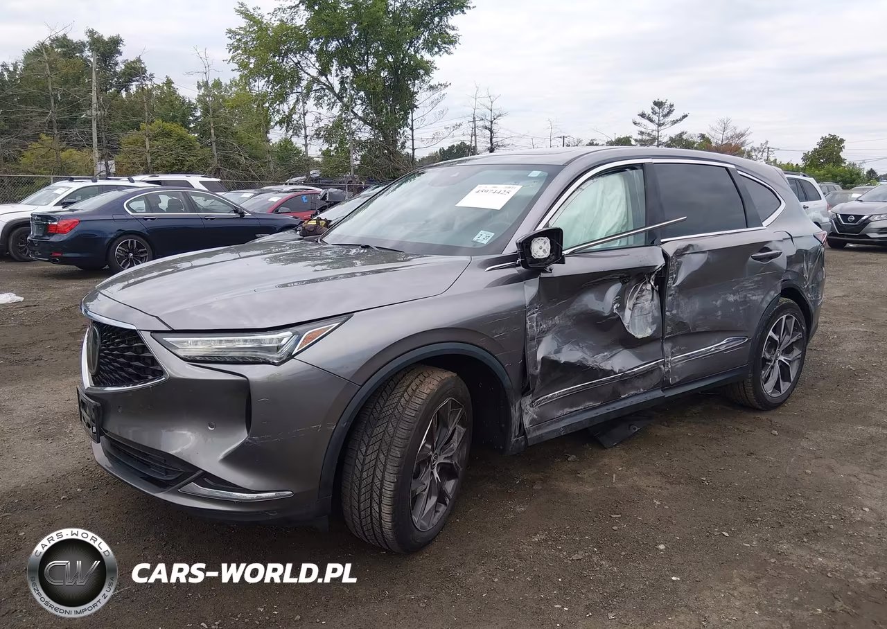 2022 Acura Mdx Technology Package VIN:5J8YE1H46NL039233 - 2