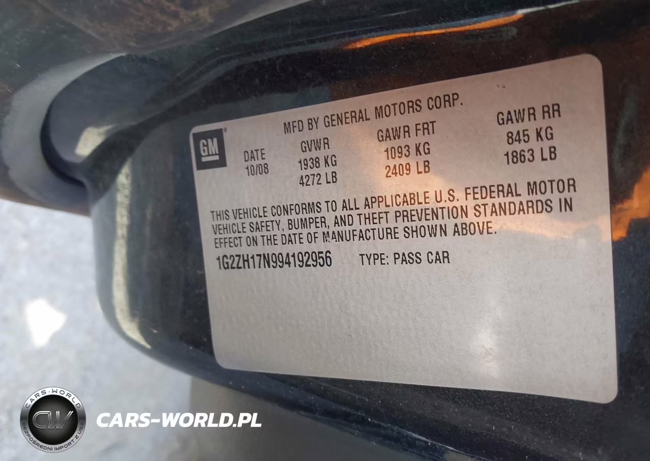 2009 Pontiac G6 Gt VIN:1G2ZH17N994192956 - 9