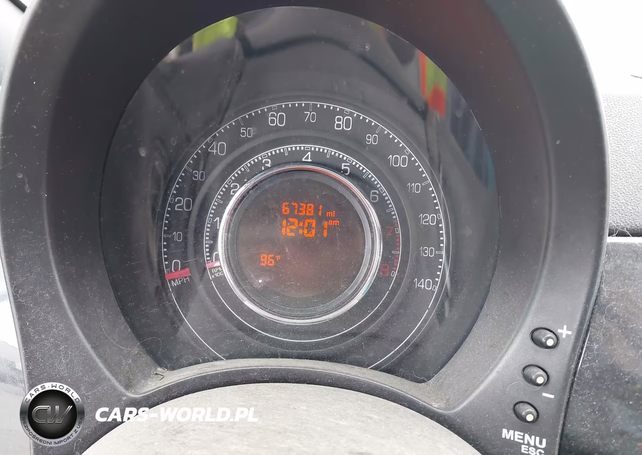 2012 Fiat 500 Sport VIN:3C3CFFBR1CT115549 - 7