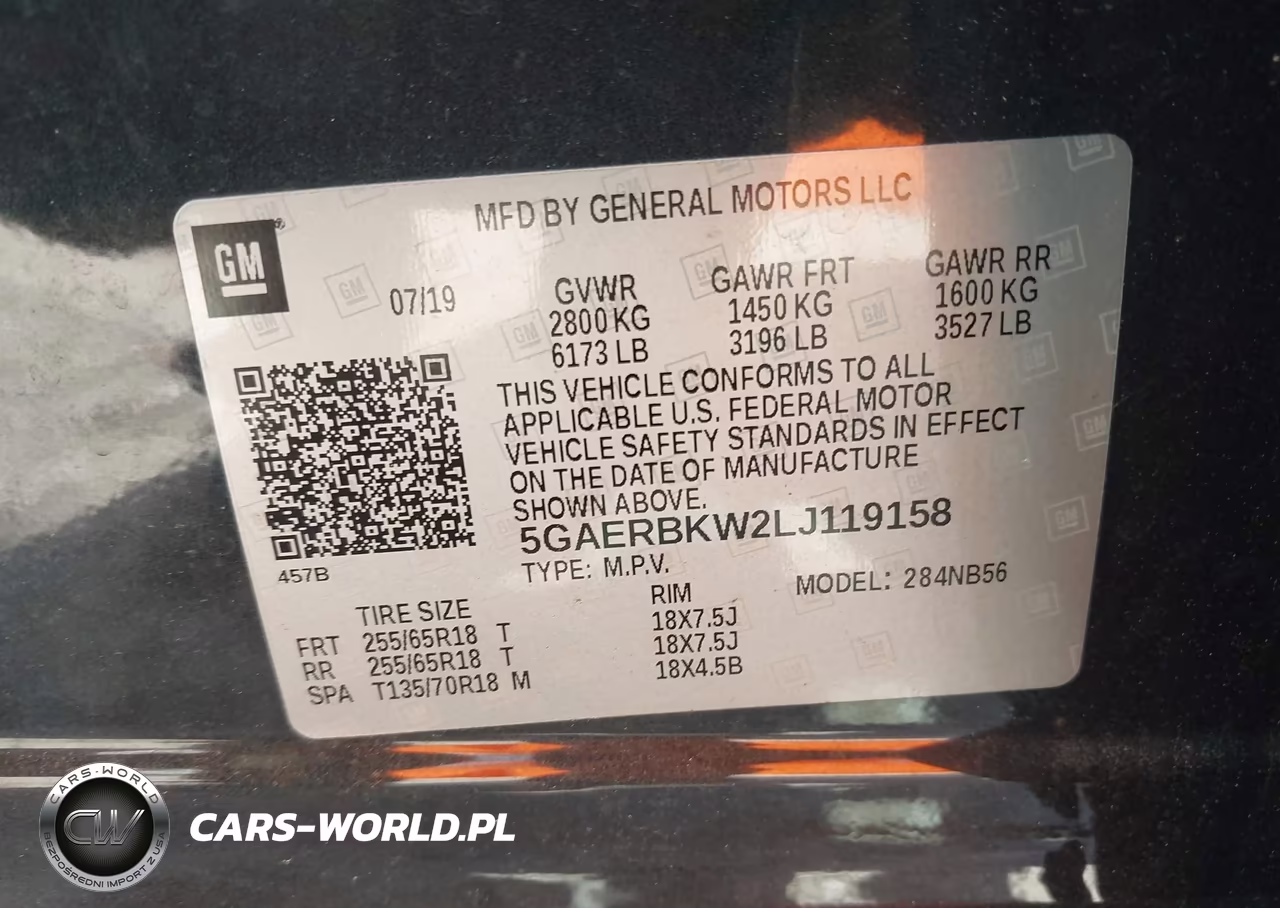 2020 Buick Enclave Fwd Essence VIN:5GAERBKW2LJ119158 - 9