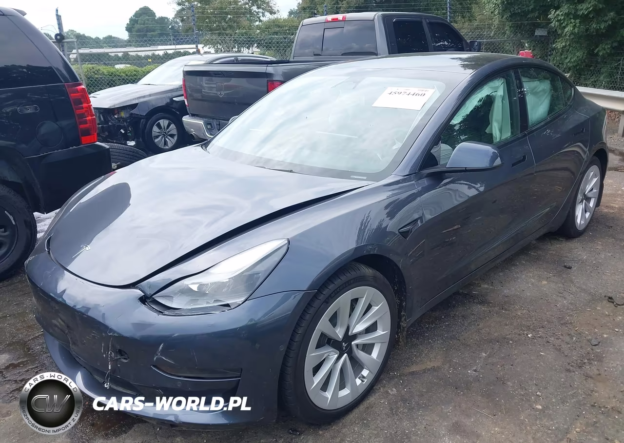2022 Tesla Model 3 Rear-Wheel Drive VIN:5YJ3E1EA9NF374895 - 2