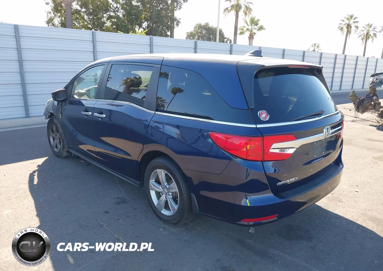 2020 Honda Odyssey Ex-L-Ex-L W-Navi Res VIN:5FNRL6H70LB069246 - 3