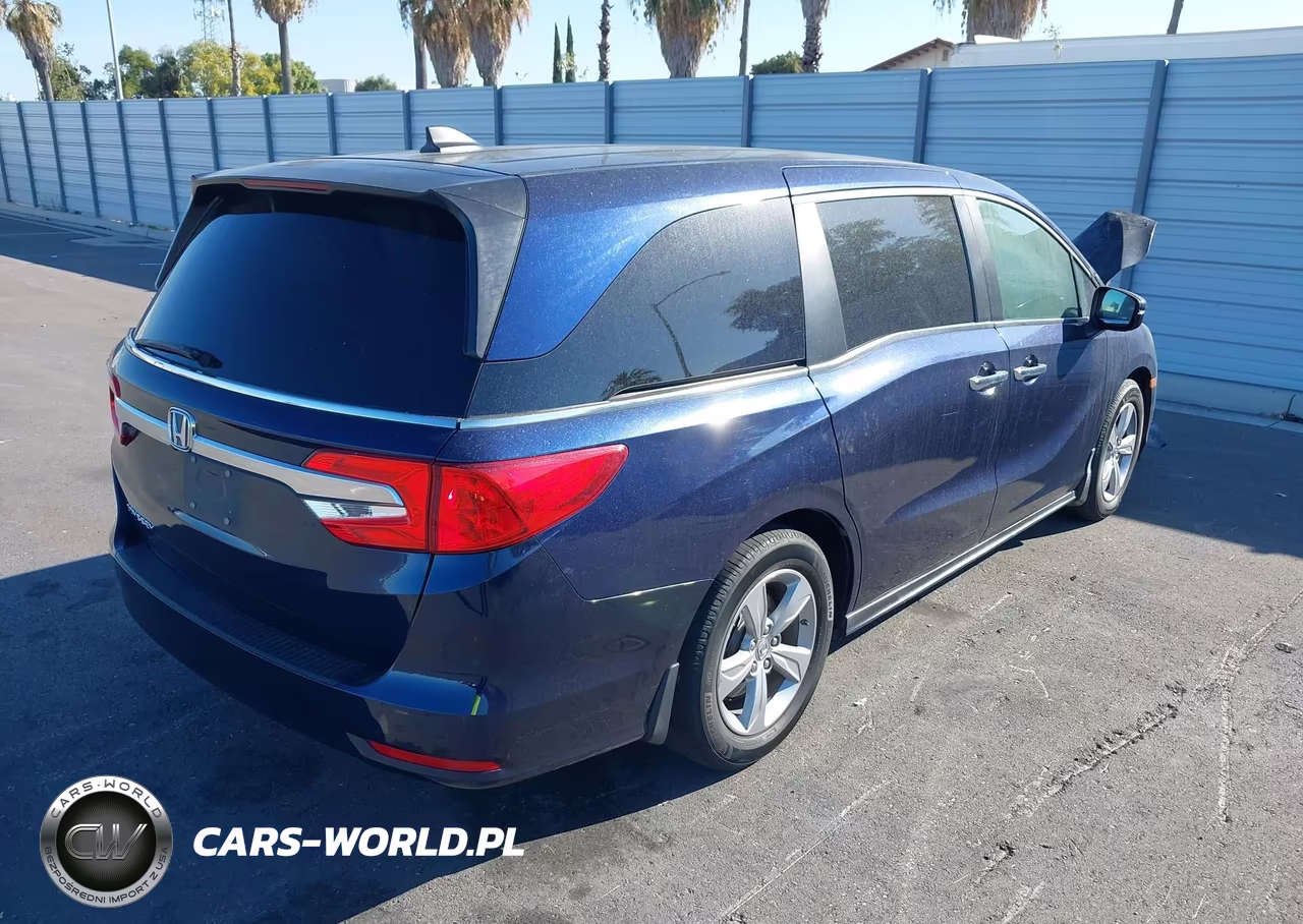 2020 Honda Odyssey Ex-L-Ex-L W-Navi Res VIN:5FNRL6H70LB069246 - 4