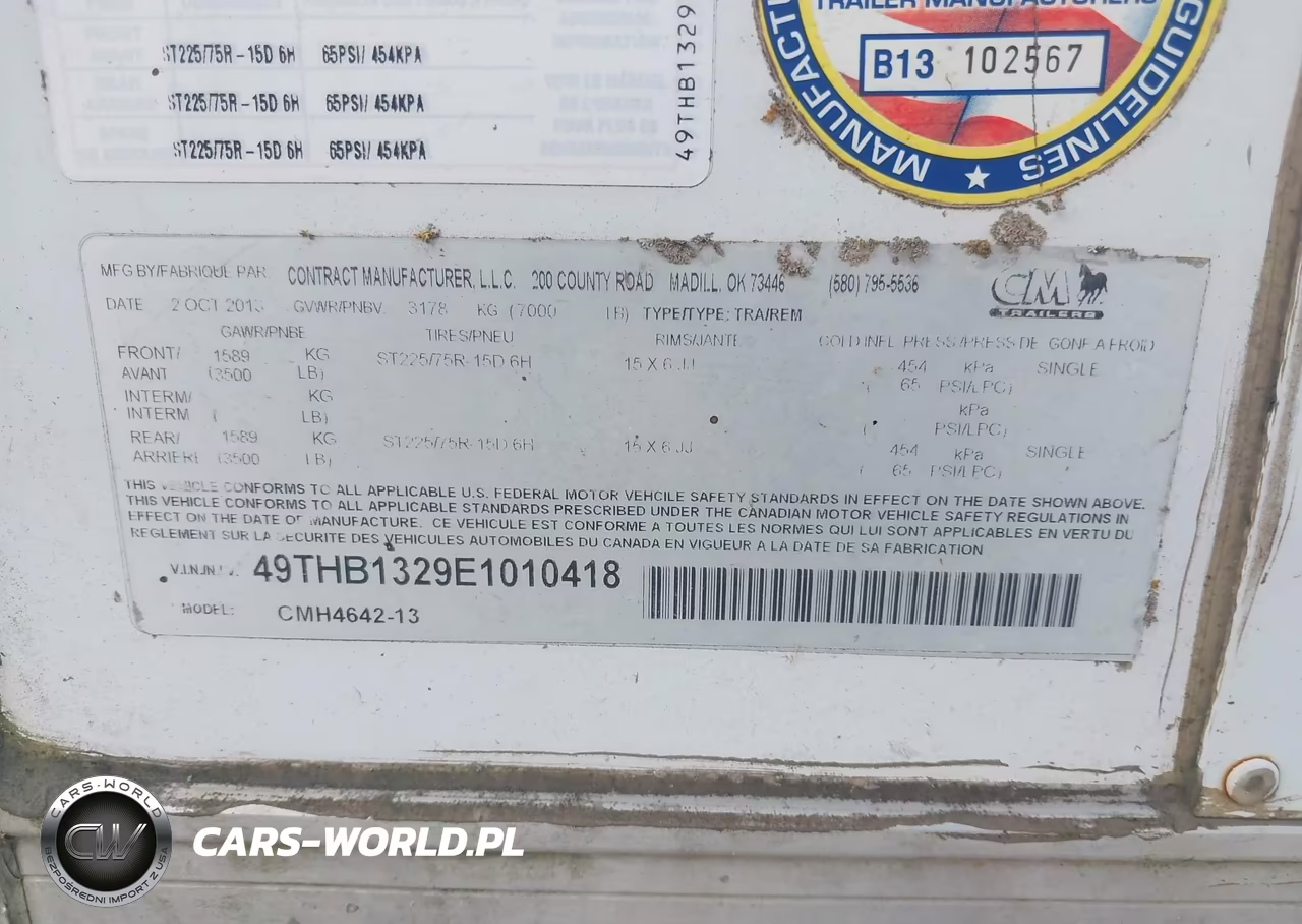2014 Contract Manufacturing Unknown VIN:49THB1329E1010418 - 9