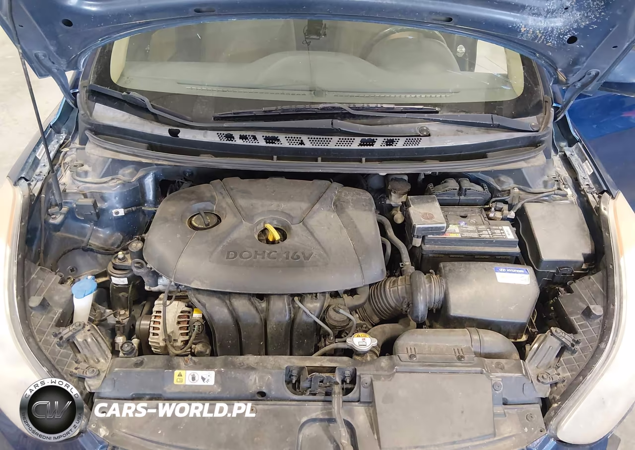 2013 Hyundai Elantra Gls VIN:KMHDH4AE0DU684893 - 10