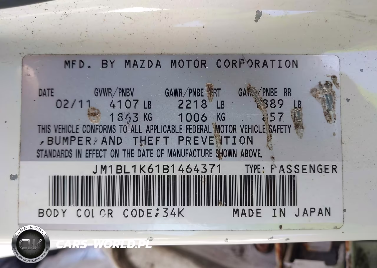 2011 Mazda Mazda3 S Sport VIN:JM1BL1K61B1464371 - 9