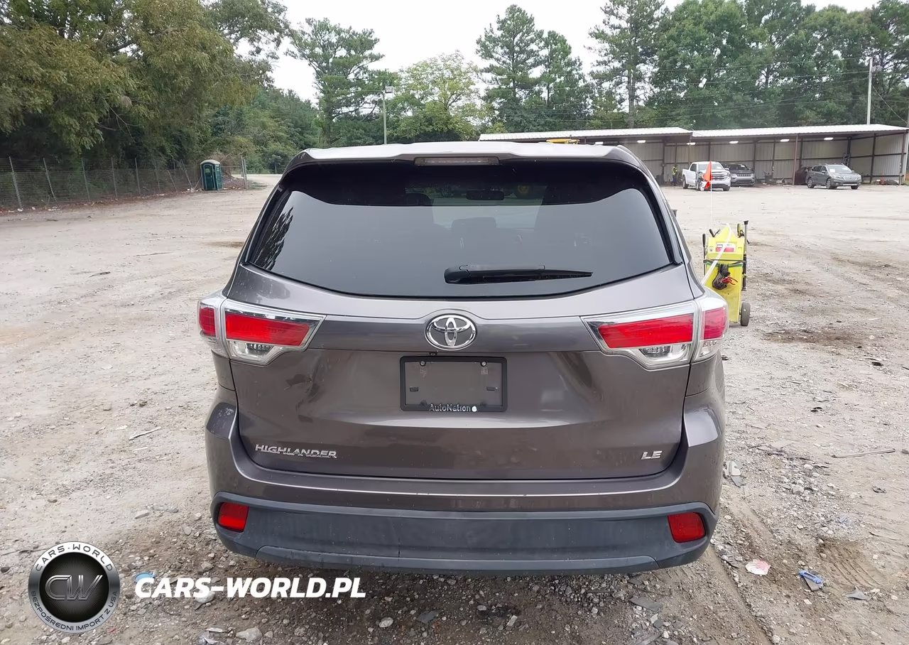 2014 Toyota Highlander Le VIN:5TDZARFH2ES007042 - 16