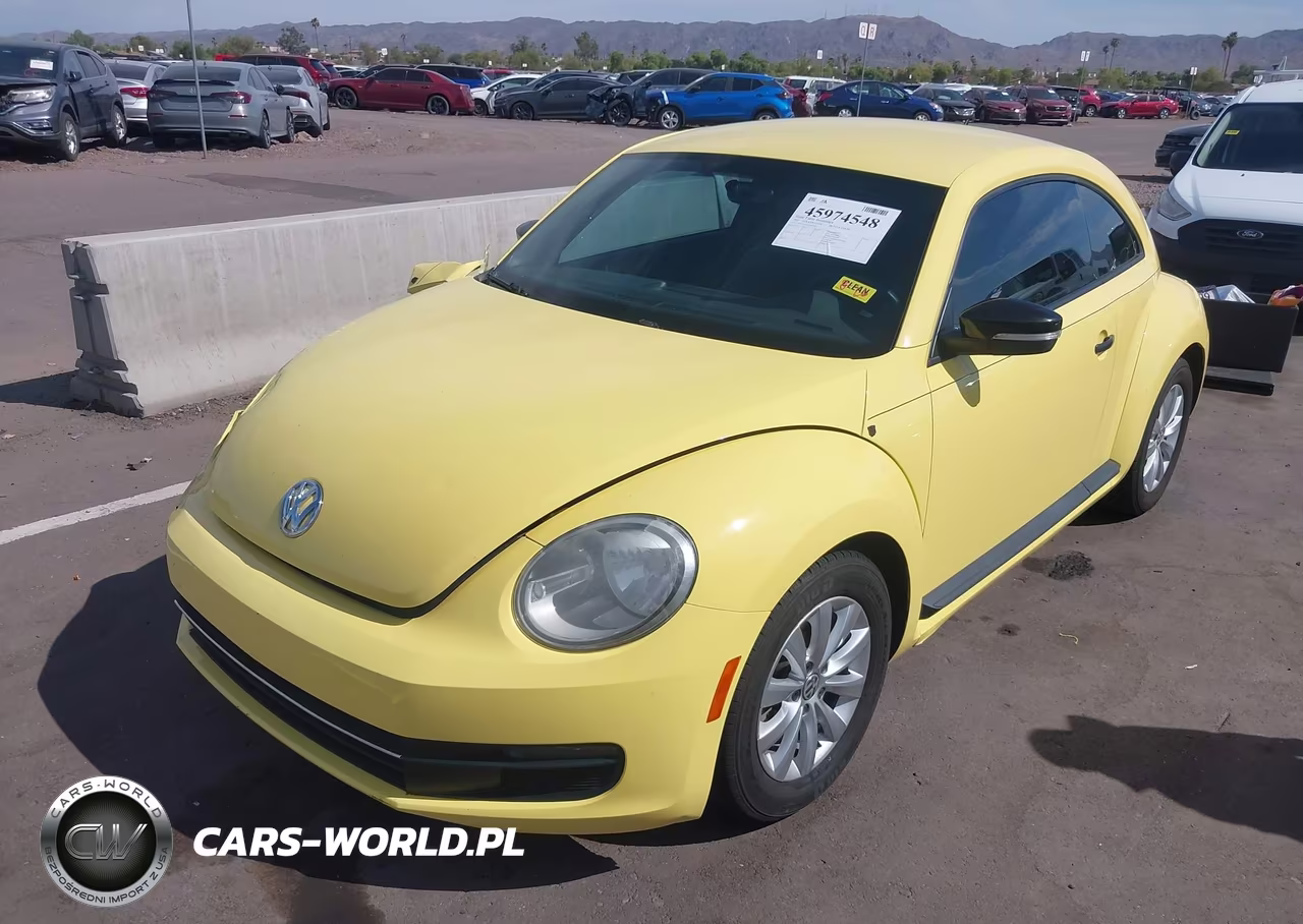 2015 Volkswagen Beetle Coupe 1.8T Fleet Edition VIN:3VWF17AT2FM637967 - 2