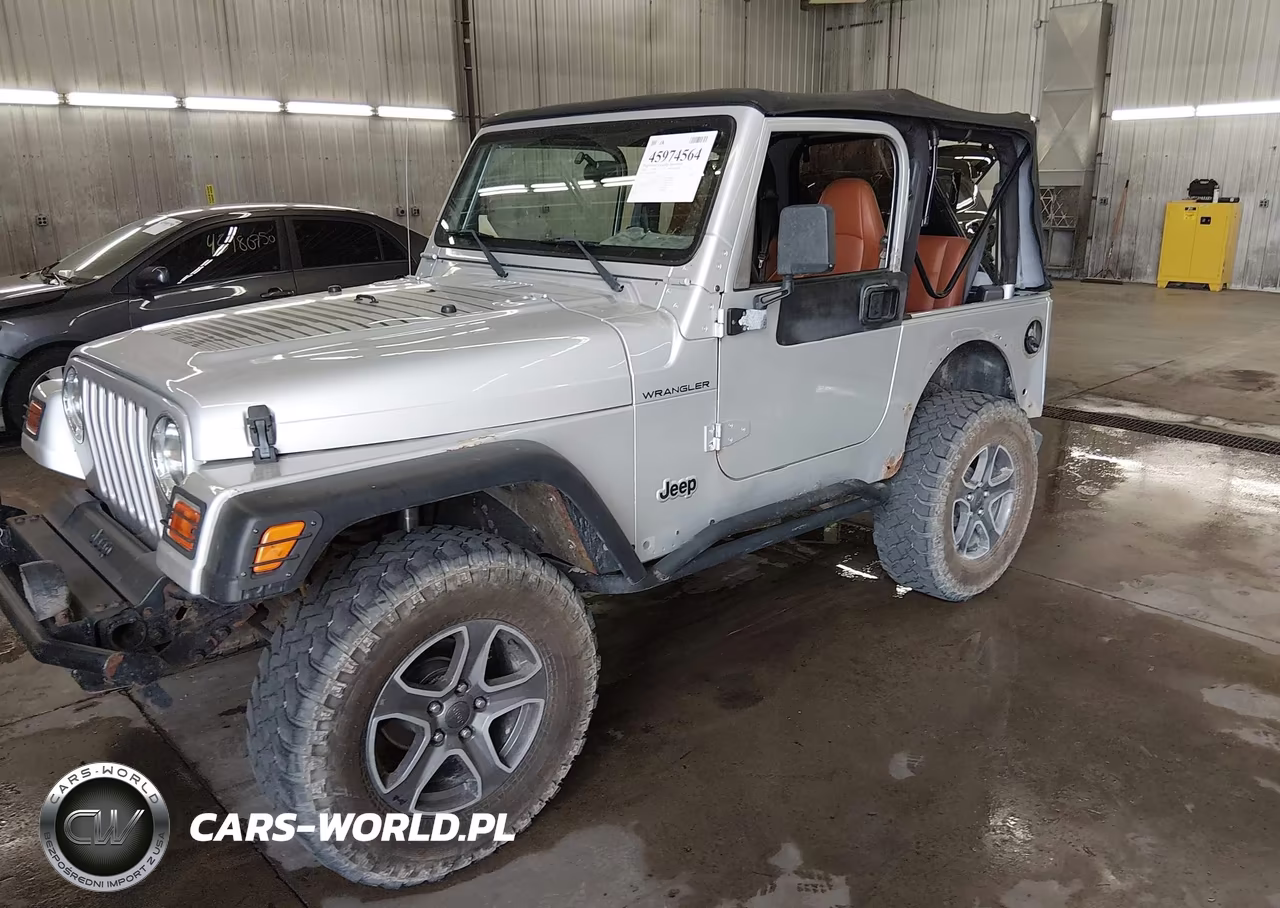 2002 Jeep Wrangler X VIN:1J4FA39S22P746936 - 2