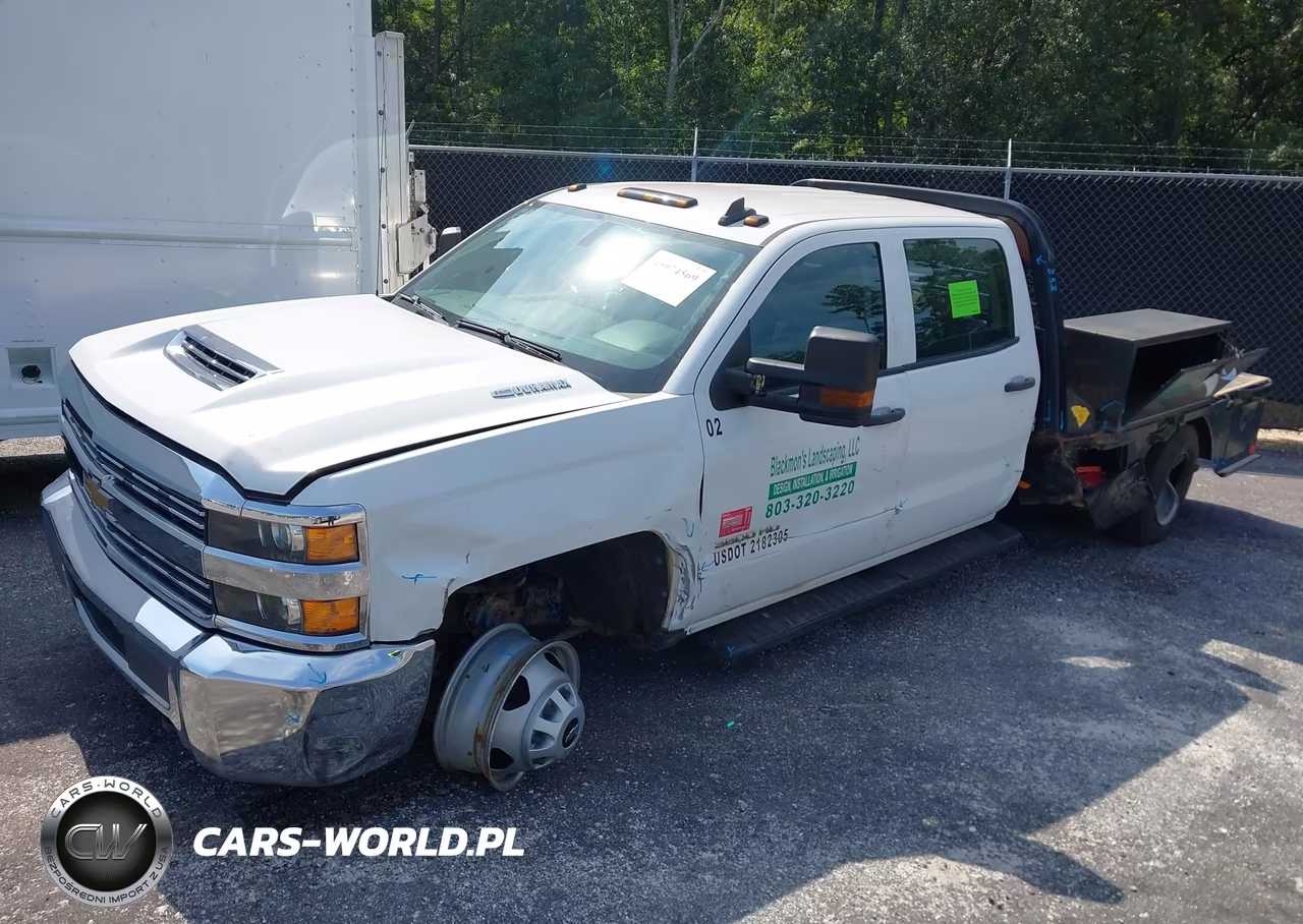 2018 Chevrolet Silverado 3500Hd Chassis Wt VIN:1GB4KYCY7JF206947 - 2