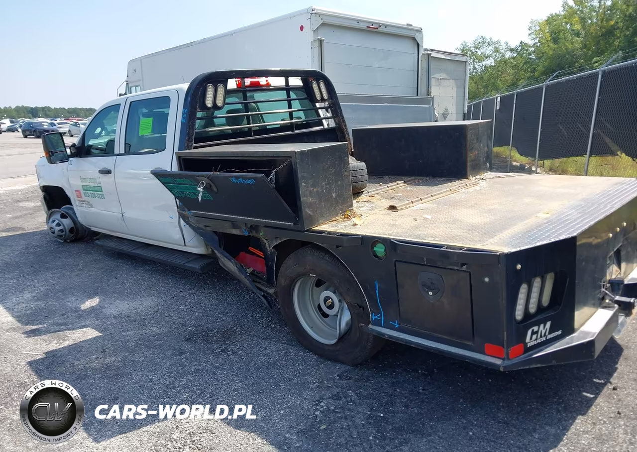 2018 Chevrolet Silverado 3500Hd Chassis Wt VIN:1GB4KYCY7JF206947 - 3