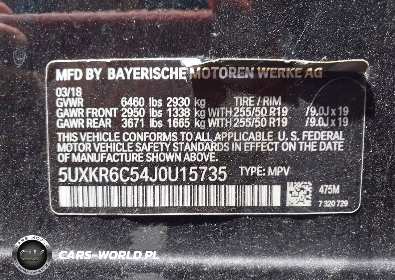 2018 BMW X5 xDrive50I VIN:5UXKR6C54J0U15735 - 9