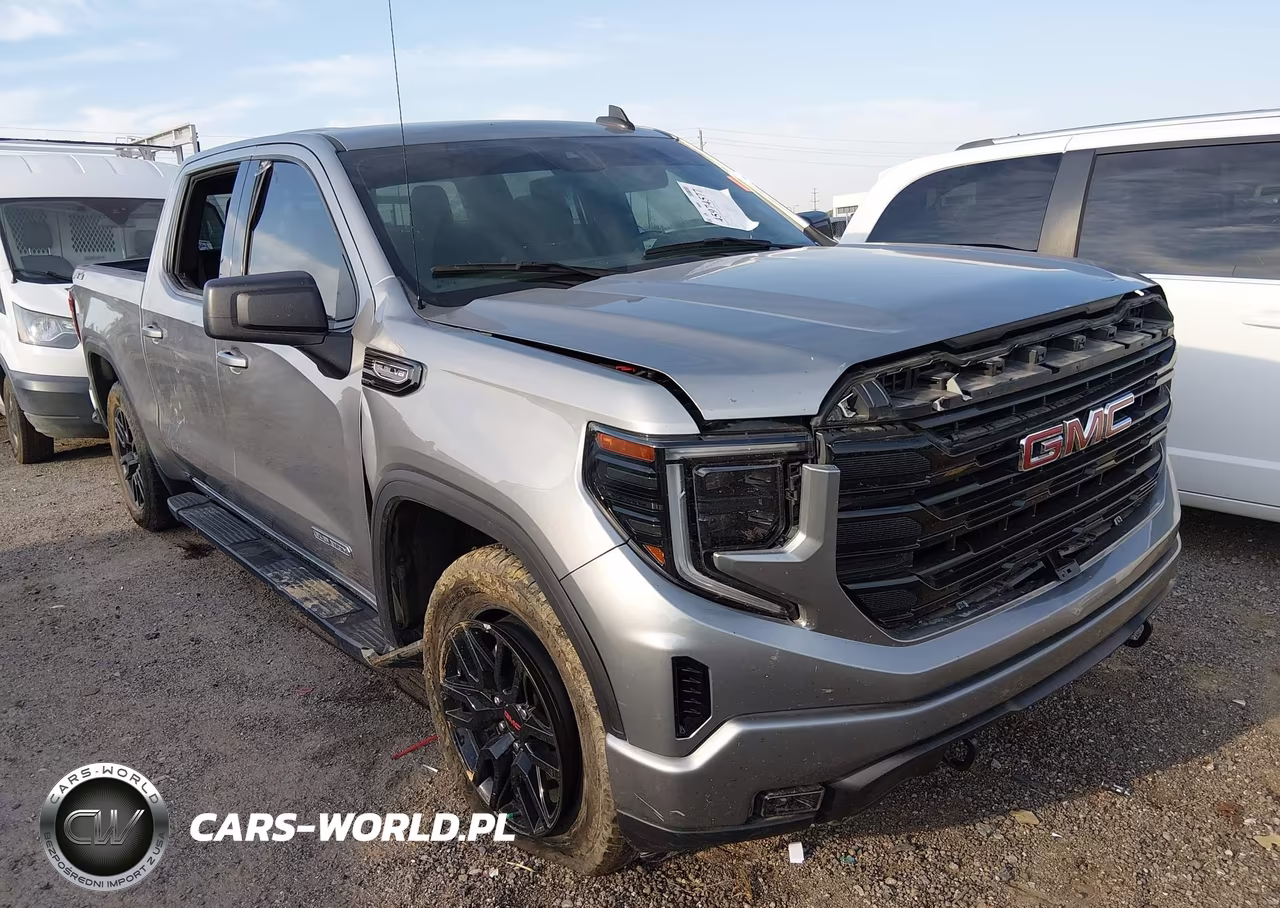2025 GMC Sierra 1500 4Wd Short Box Elevation With 3Sb