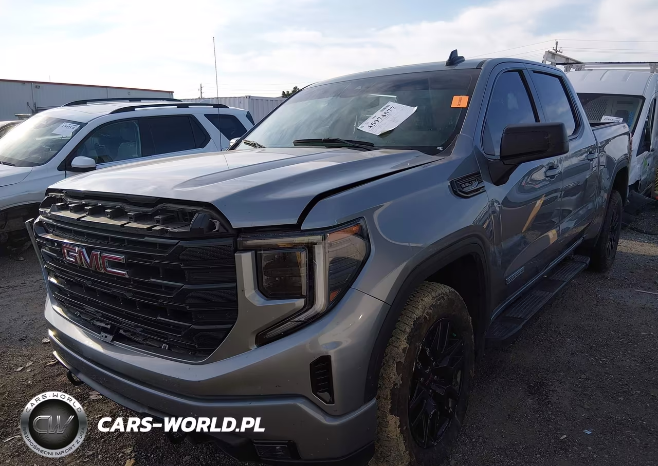 2025 GMC Sierra 1500 4Wd Short Box Elevation With 3Sb VIN:3GTUUCED9SG298162 - 2
