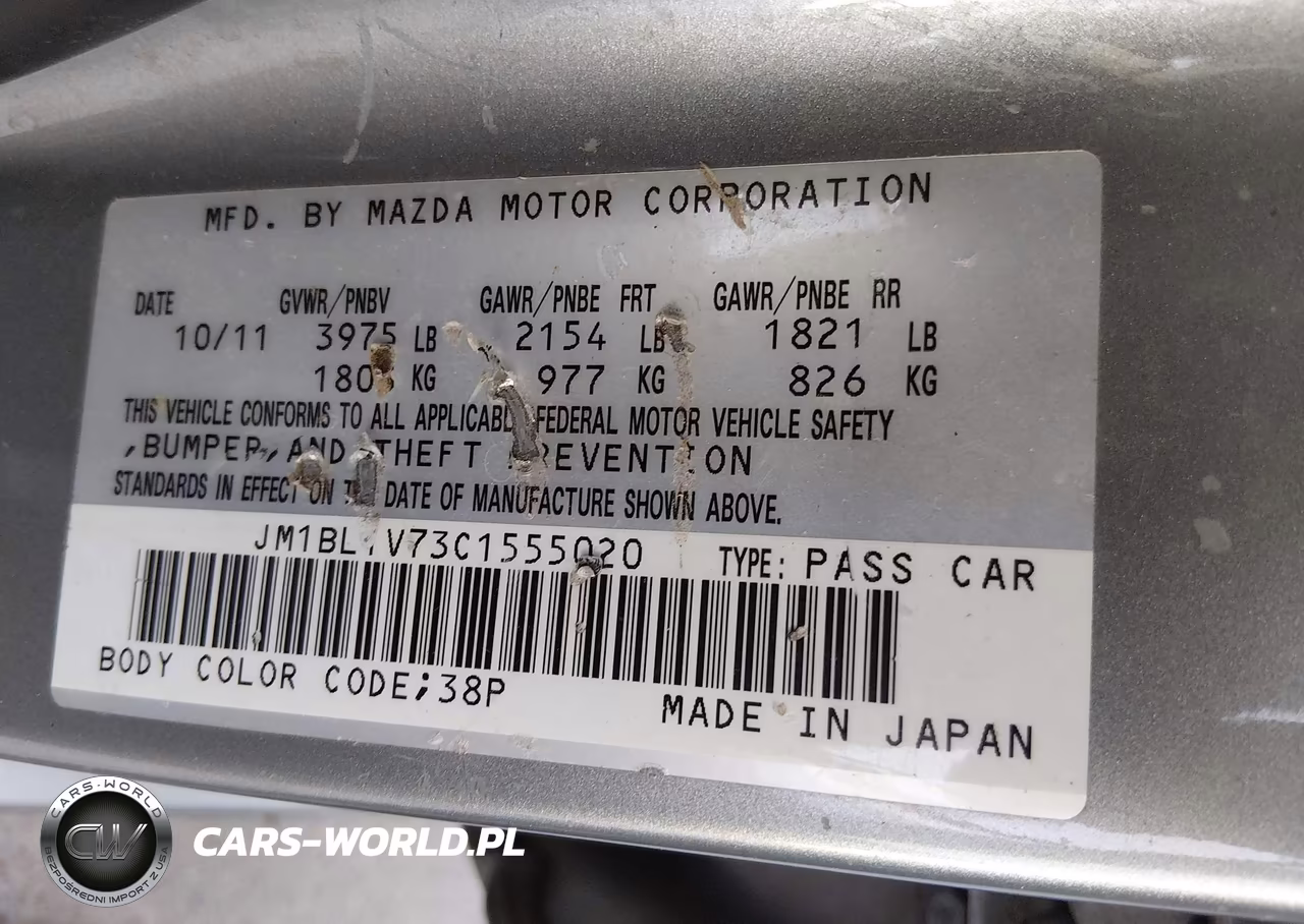 2012 Mazda Mazda3 I Touring VIN:JM1BL1V73C1555020 - 9
