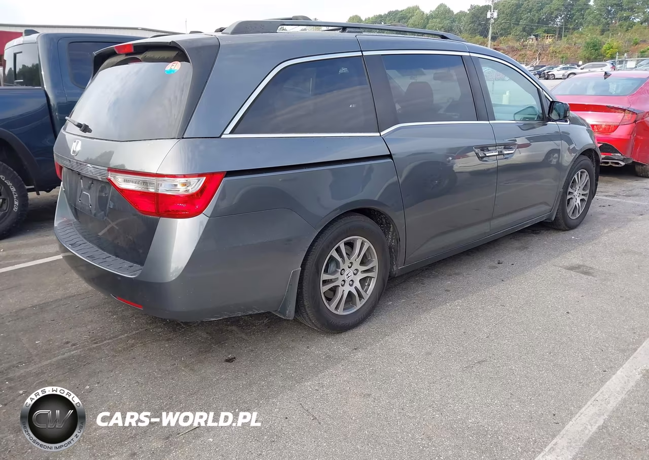 2012 Honda Odyssey Ex-L VIN:5FNRL5H62CB086504 - 4