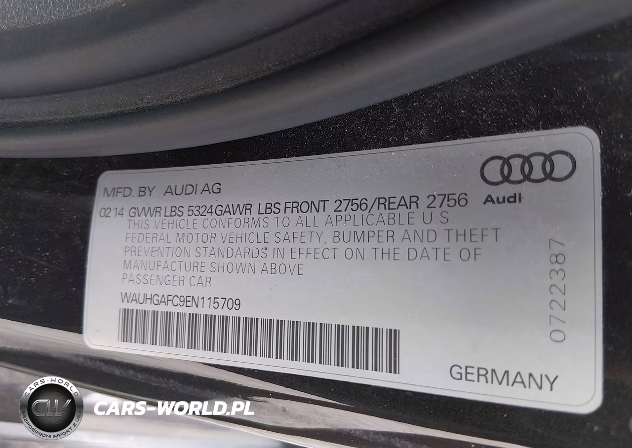 2014 Audi A6 3.0T Premium Plus VIN:WAUHGAFC9EN115709 - 9
