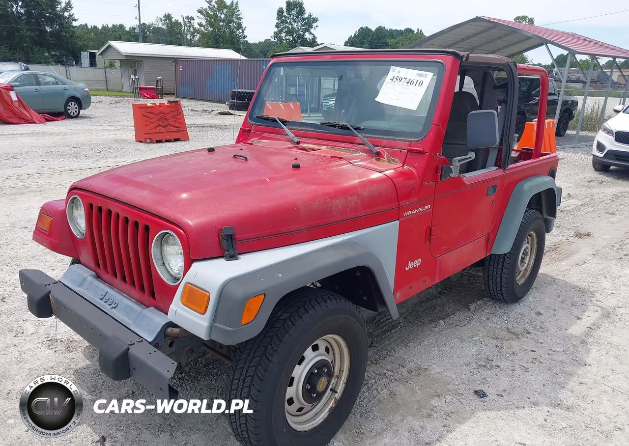 1999 Jeep Wrangler Se VIN:1J4FY29P7XP437116 - 2
