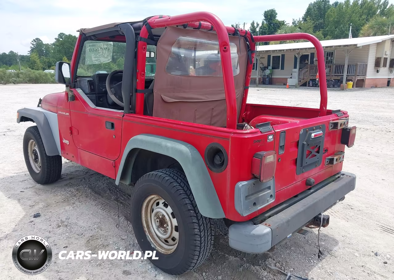 1999 Jeep Wrangler Se VIN:1J4FY29P7XP437116 - 3