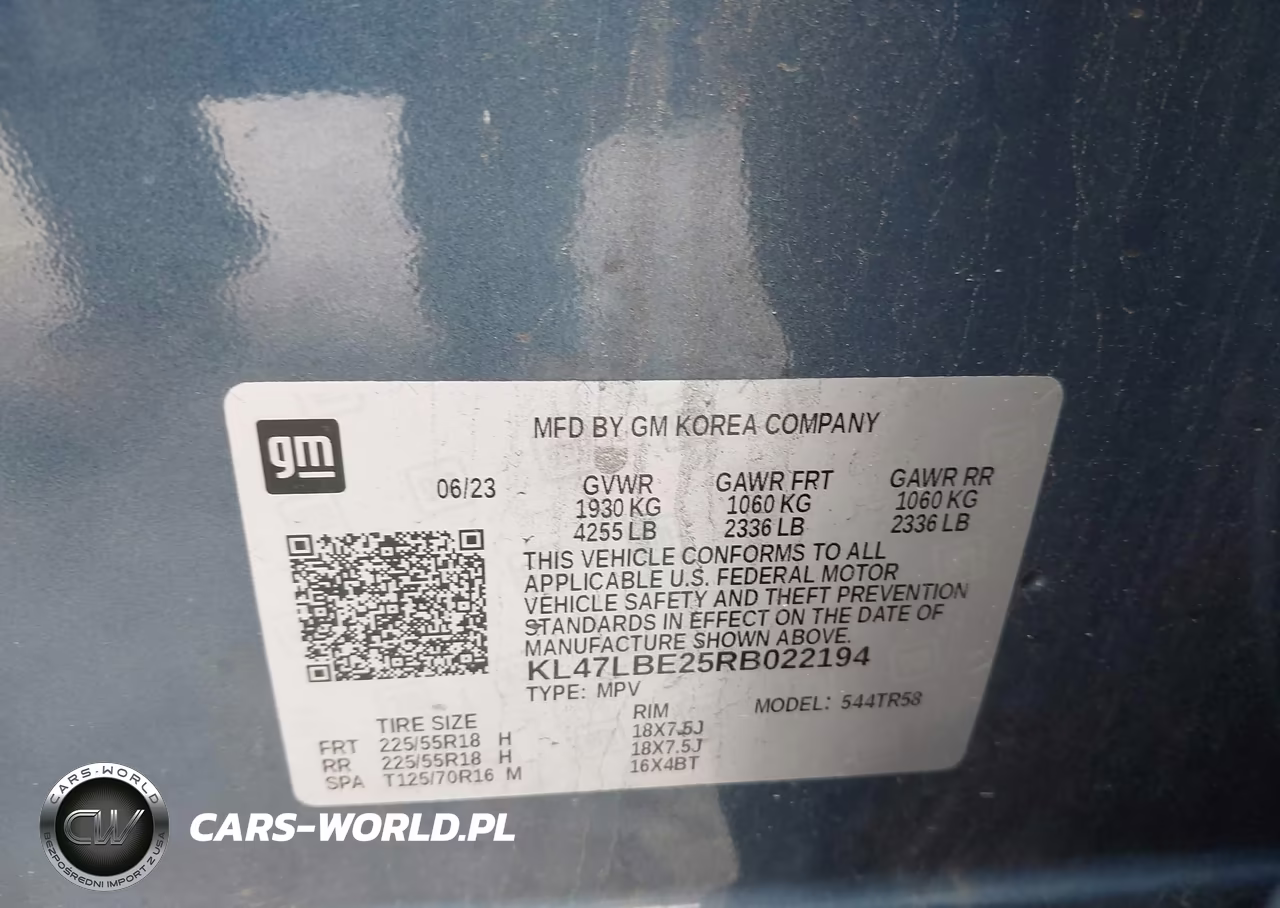 2024 Buick Envista Sport Touring Fwd VIN:KL47LBE25RB022194 - 9