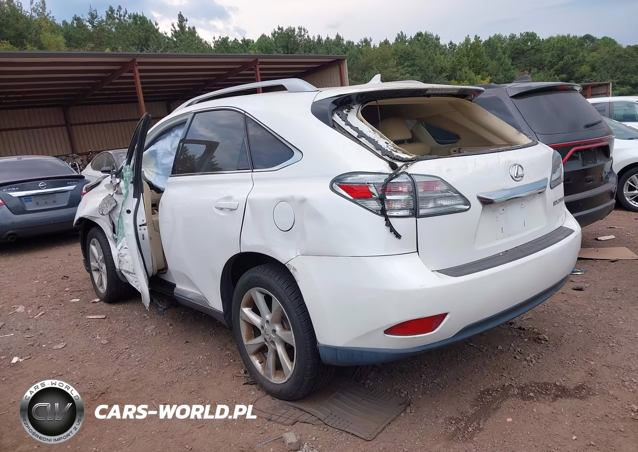 2012 Lexus Rx 350 VIN:2T2BK1BA9CC140911 - 3
