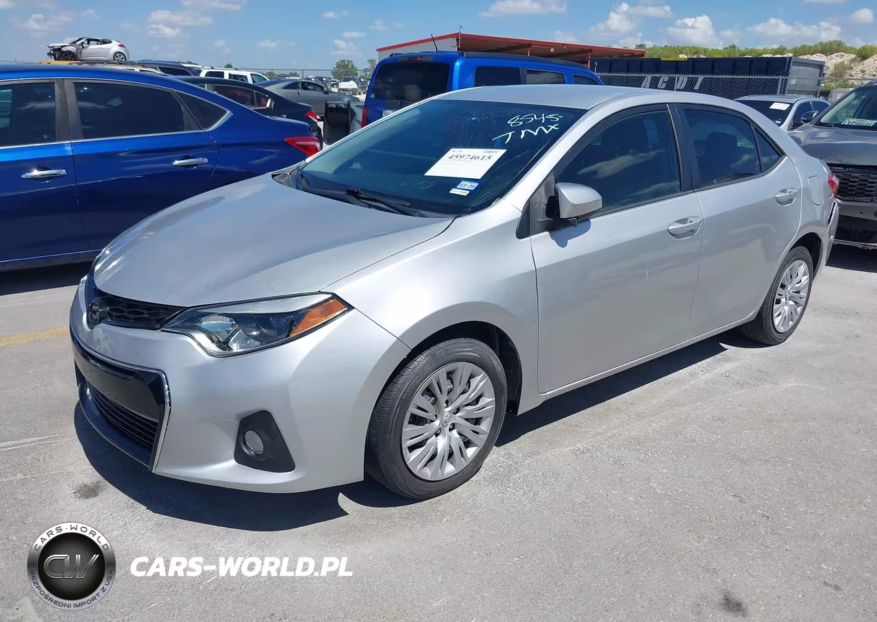 2015 Toyota Corolla Le VIN:5YFBURHE5FP298545 - 2