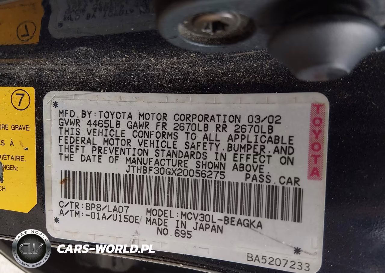 2002 Lexus Es 300 VIN:JTHBF30GX20056275 - 9