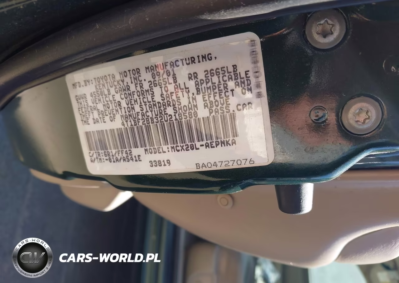 2002 Toyota Avalon Xl VIN:4T1BF28B32U218580 - 9