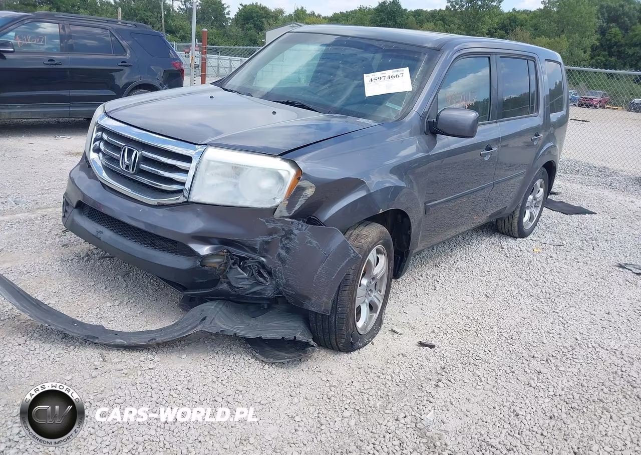 2014 Honda Pilot Ex-L VIN:5FNYF4H52EB026634 - 2