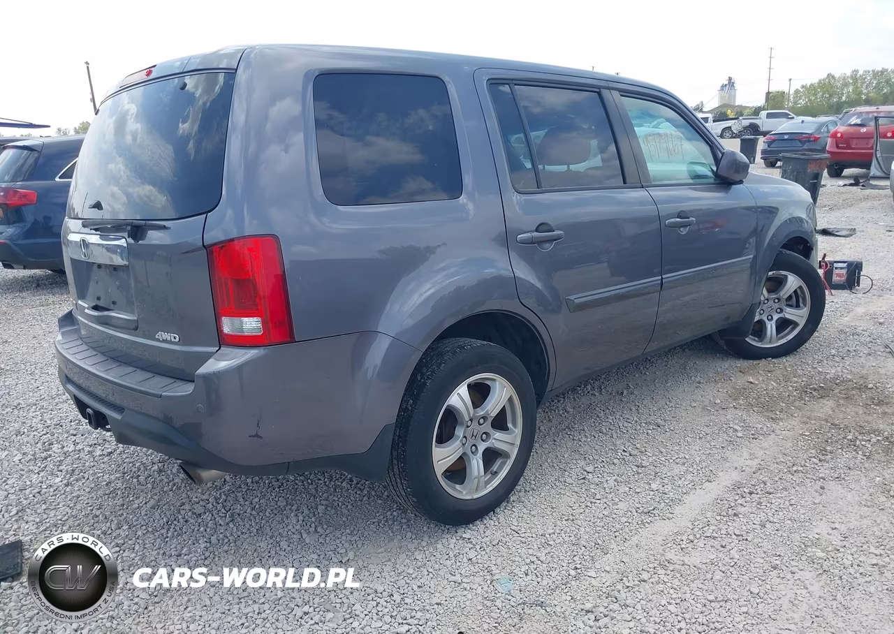 2014 Honda Pilot Ex-L VIN:5FNYF4H52EB026634 - 4