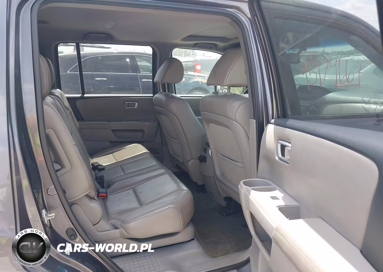 2014 Honda Pilot Ex-L VIN:5FNYF4H52EB026634 - 8