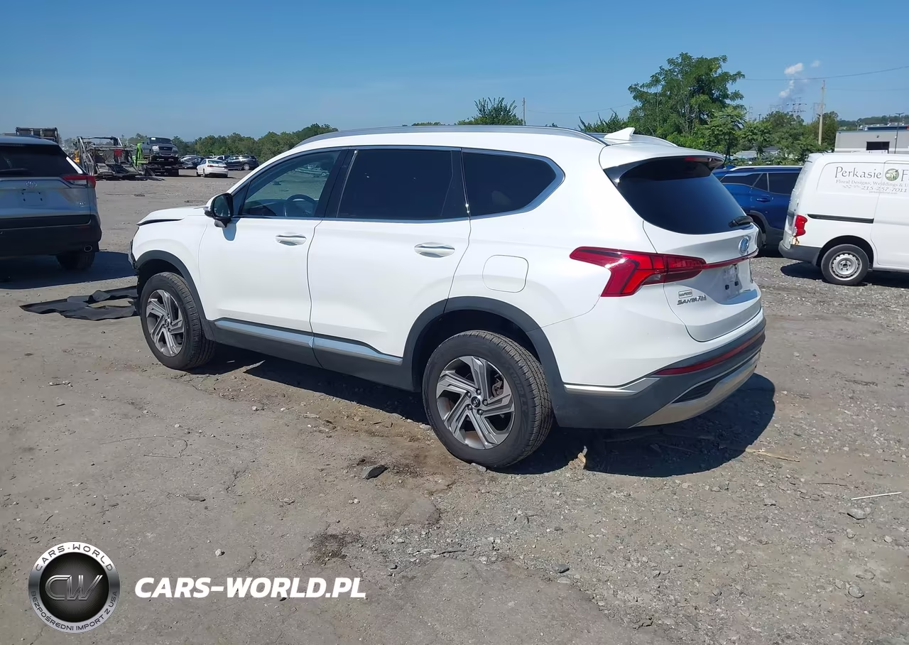 2021 Hyundai Santa Fe Sel VIN:5NMS3DAJ1MH320691 - 3