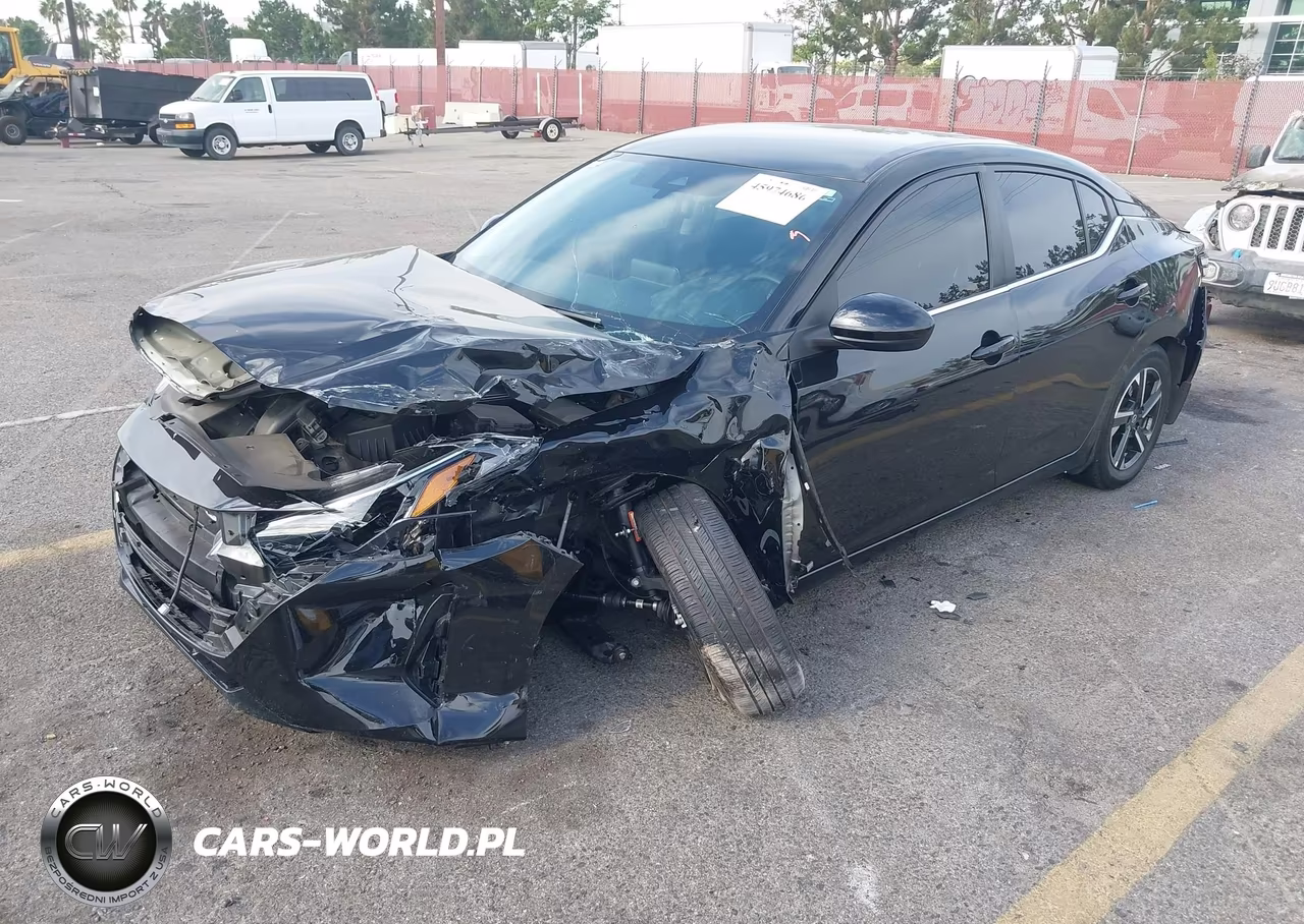 2025 Nissan Sentra Sv VIN:3N1AB8CV1SY422343 - 2