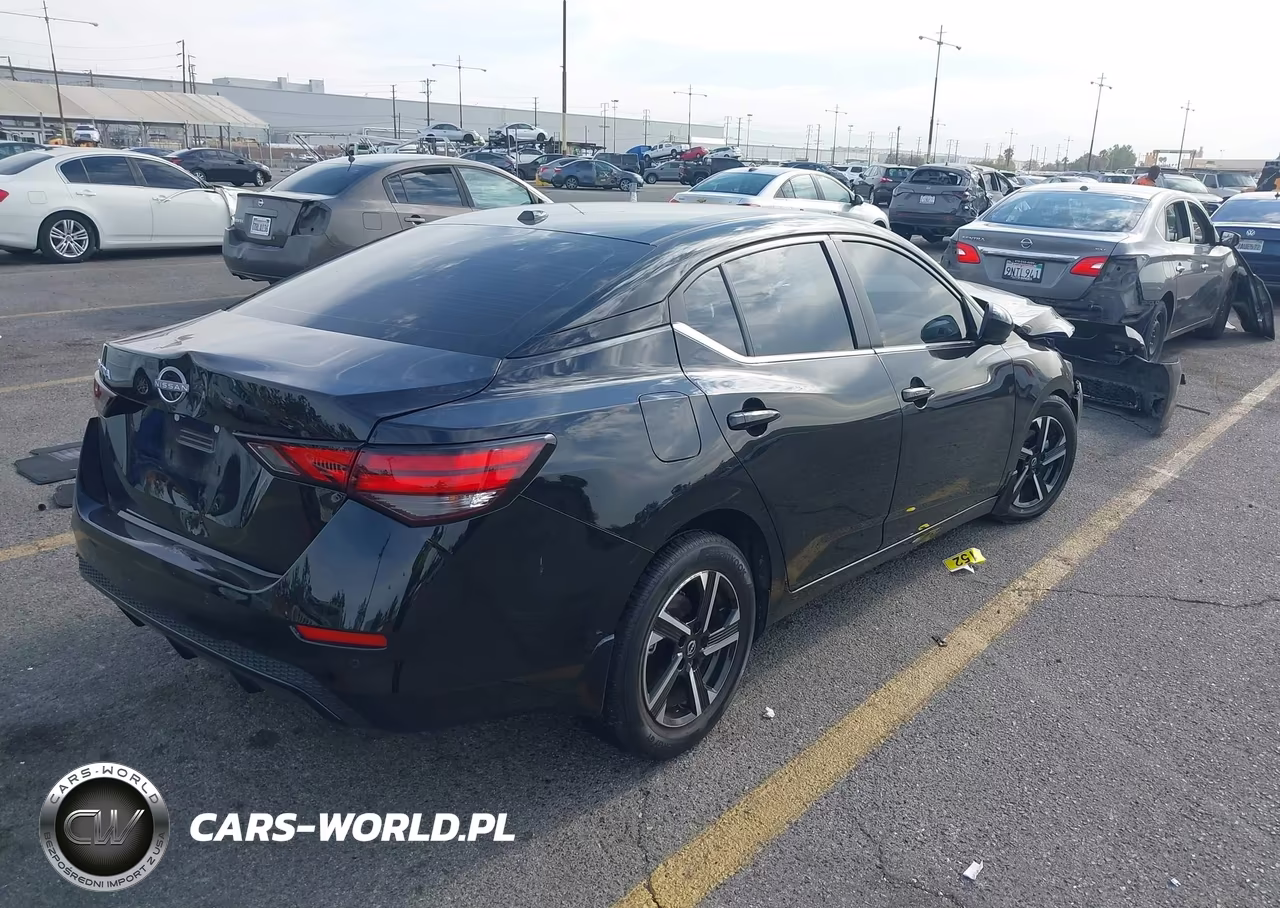 2025 Nissan Sentra Sv VIN:3N1AB8CV1SY422343 - 4