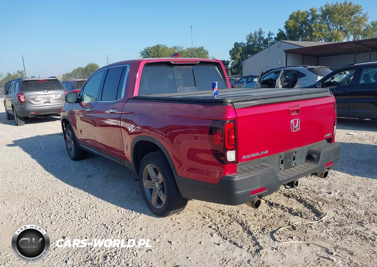 2023 Honda Ridgeline Rtl-E VIN:5FPYK3F79PB013299 - 3