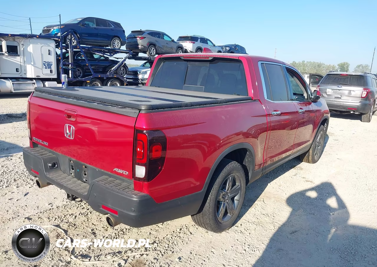 2023 Honda Ridgeline Rtl-E VIN:5FPYK3F79PB013299 - 4
