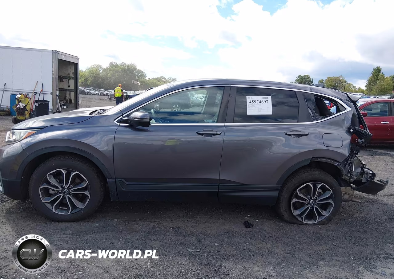 2022 Honda Cr-V Awd Ex VIN:2HKRW2H57NH636930 - 14