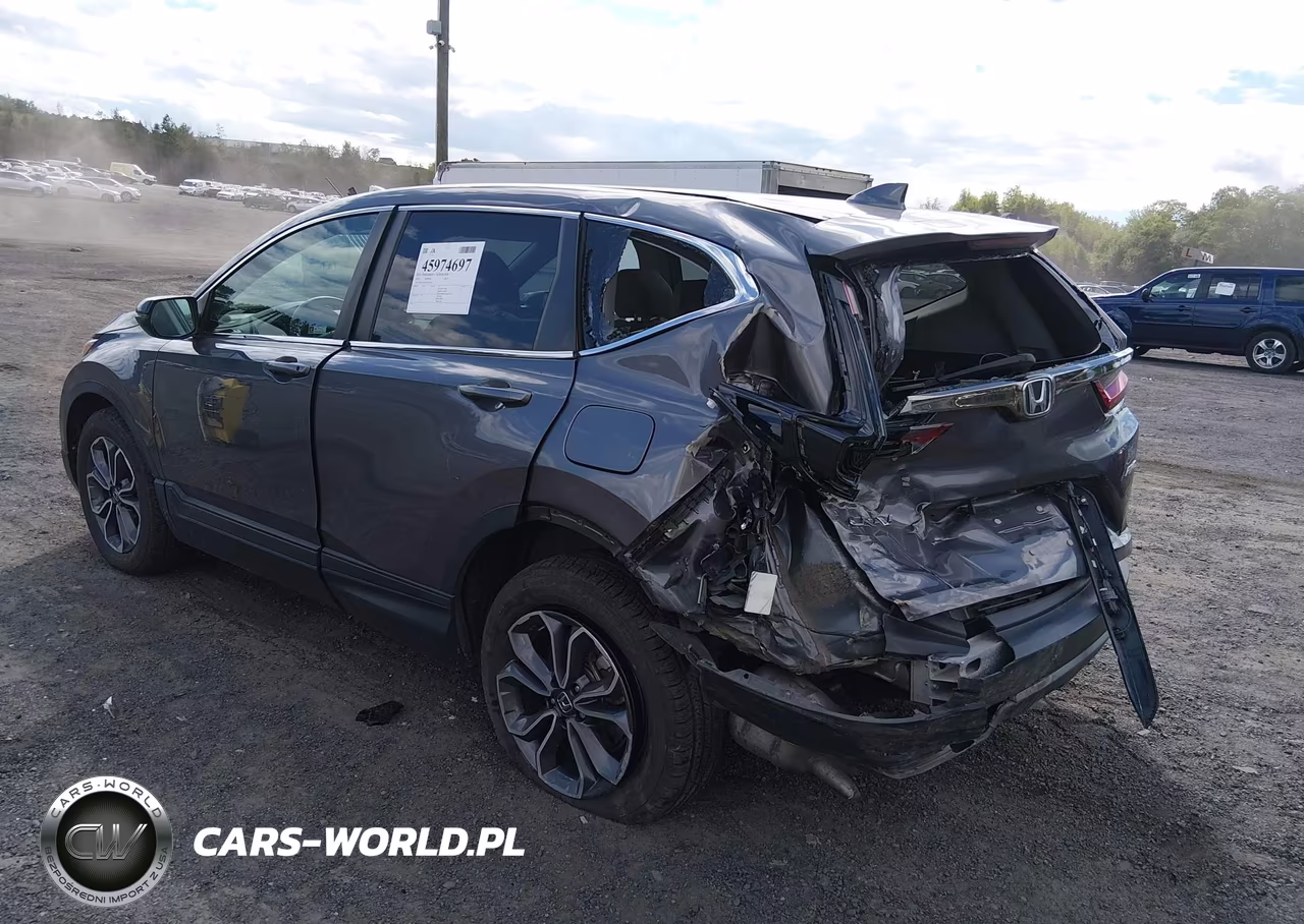 2022 Honda Cr-V Awd Ex VIN:2HKRW2H57NH636930 - 3
