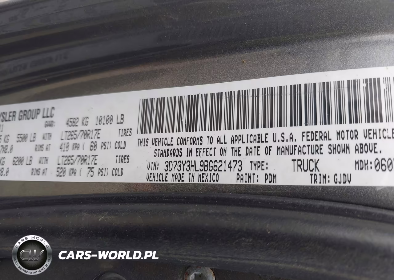 2011 Ram Ram 3500 Laramie VIN:3D73Y3HL9BG621473 - 9