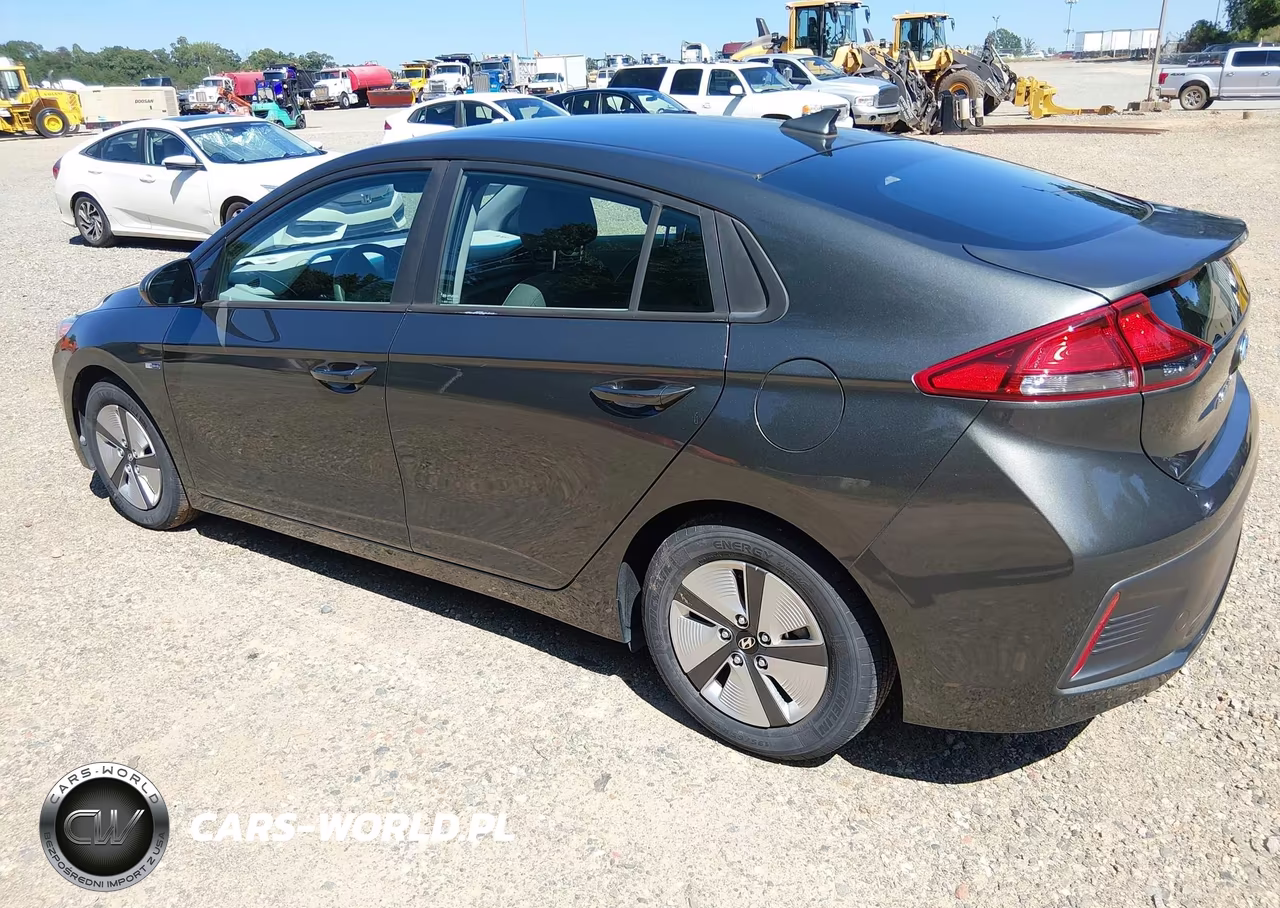 2020 Hyundai Ioniq Hybrid Blue VIN:KMHC65LC2LU218786 - 3