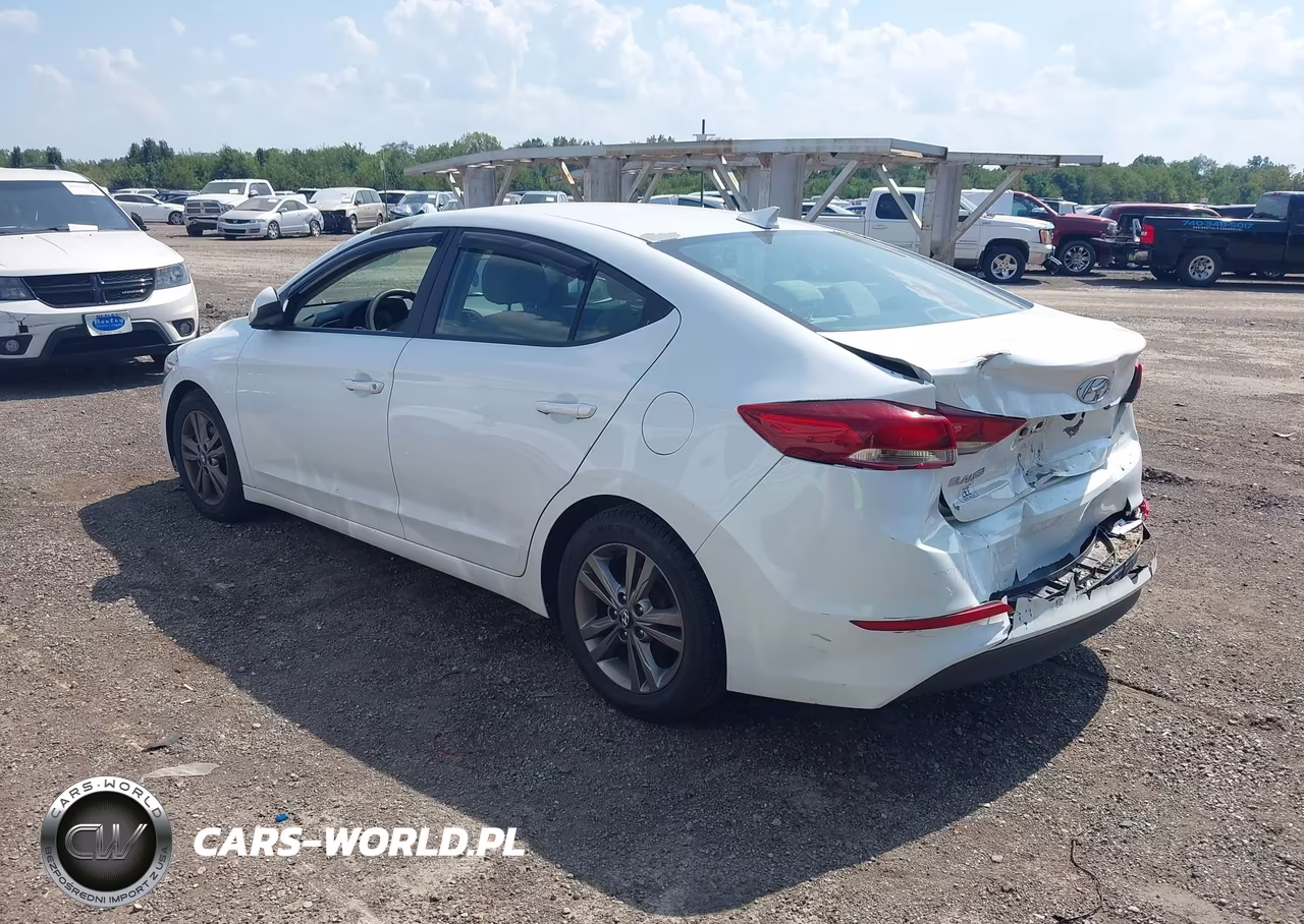 2017 Hyundai Elantra Se VIN:5NPD84LF0HH036688 - 3