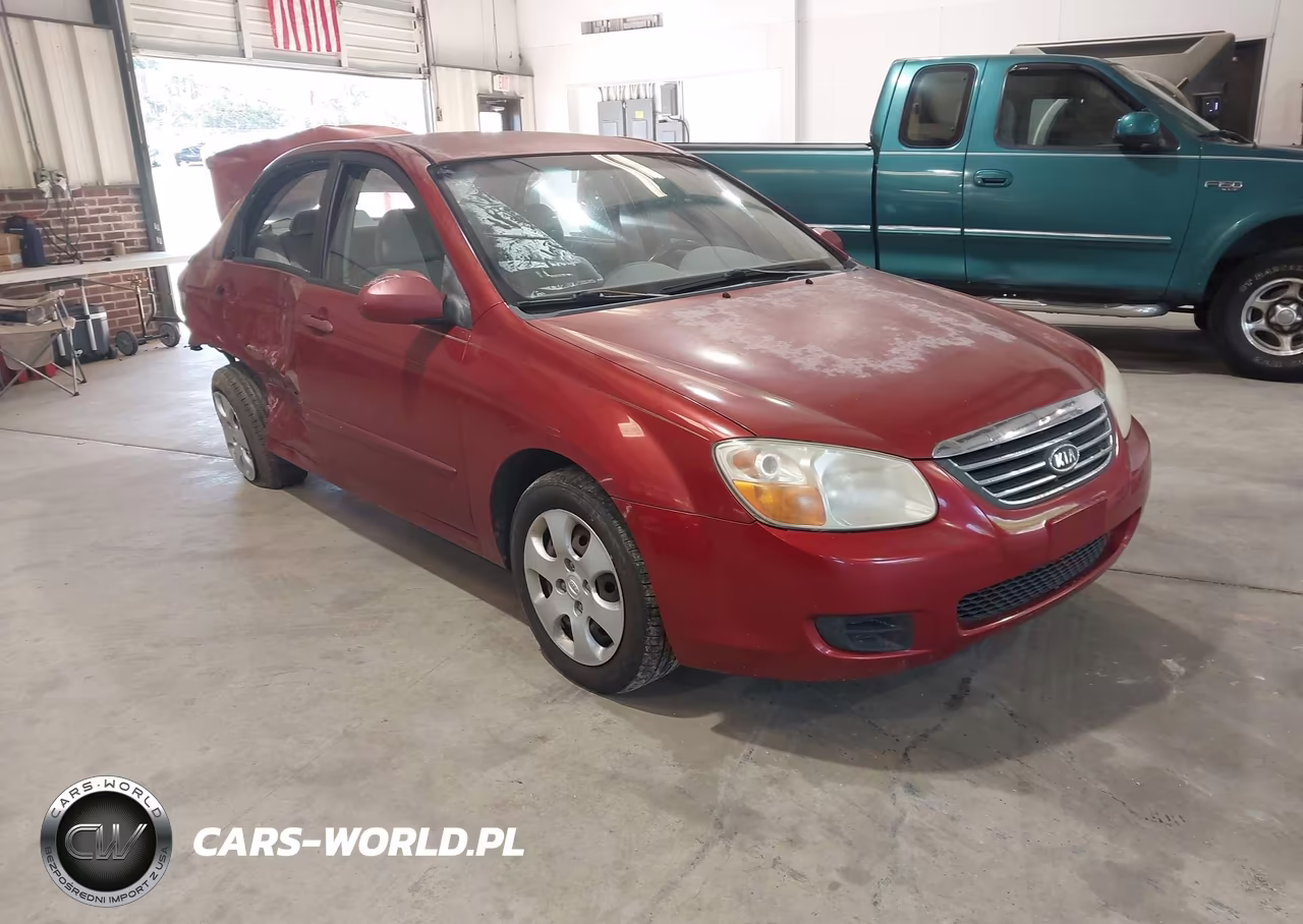 2008 Kia Spectra Ex VIN:KNAFE121085568753 - 1