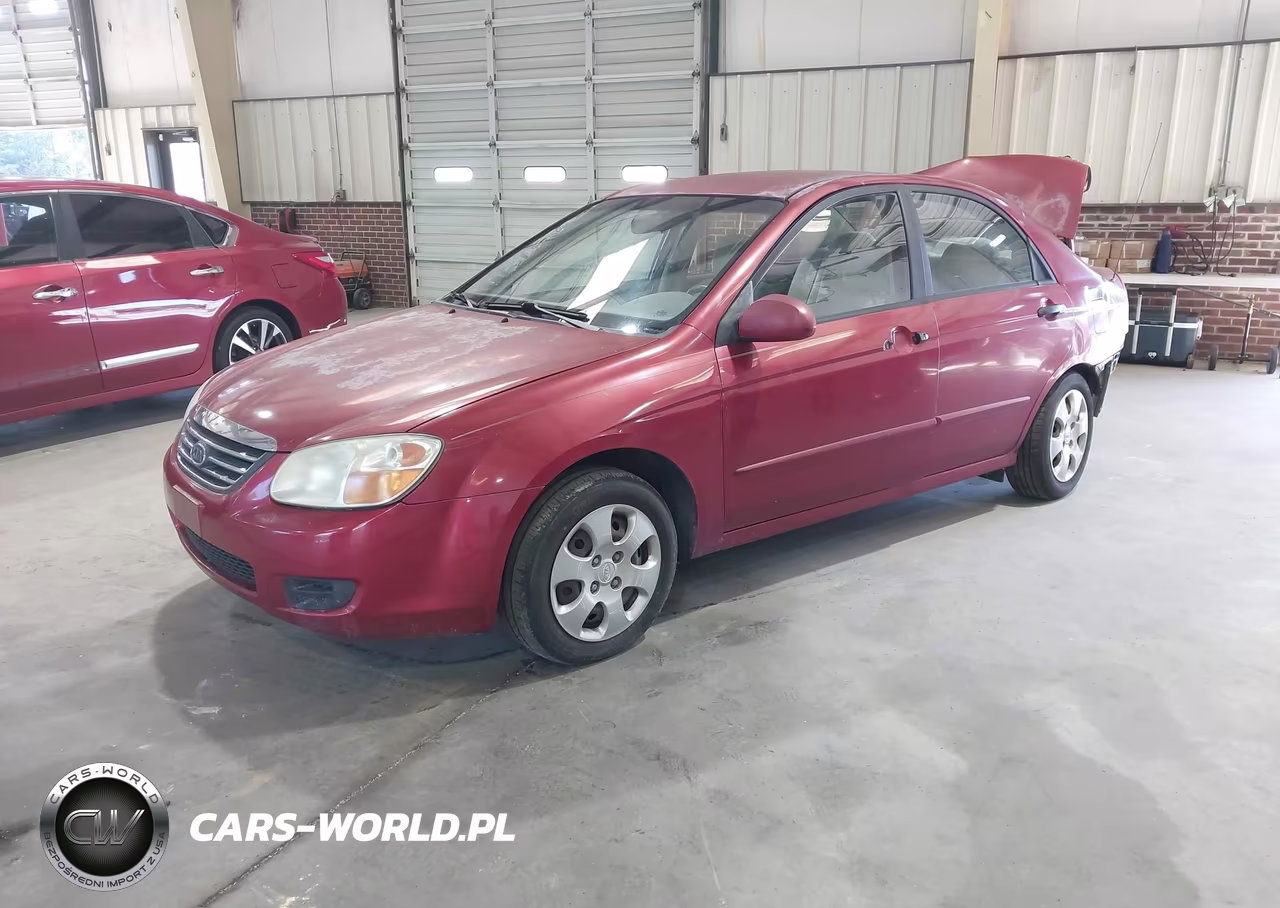 2008 Kia Spectra Ex VIN:KNAFE121085568753 - 2