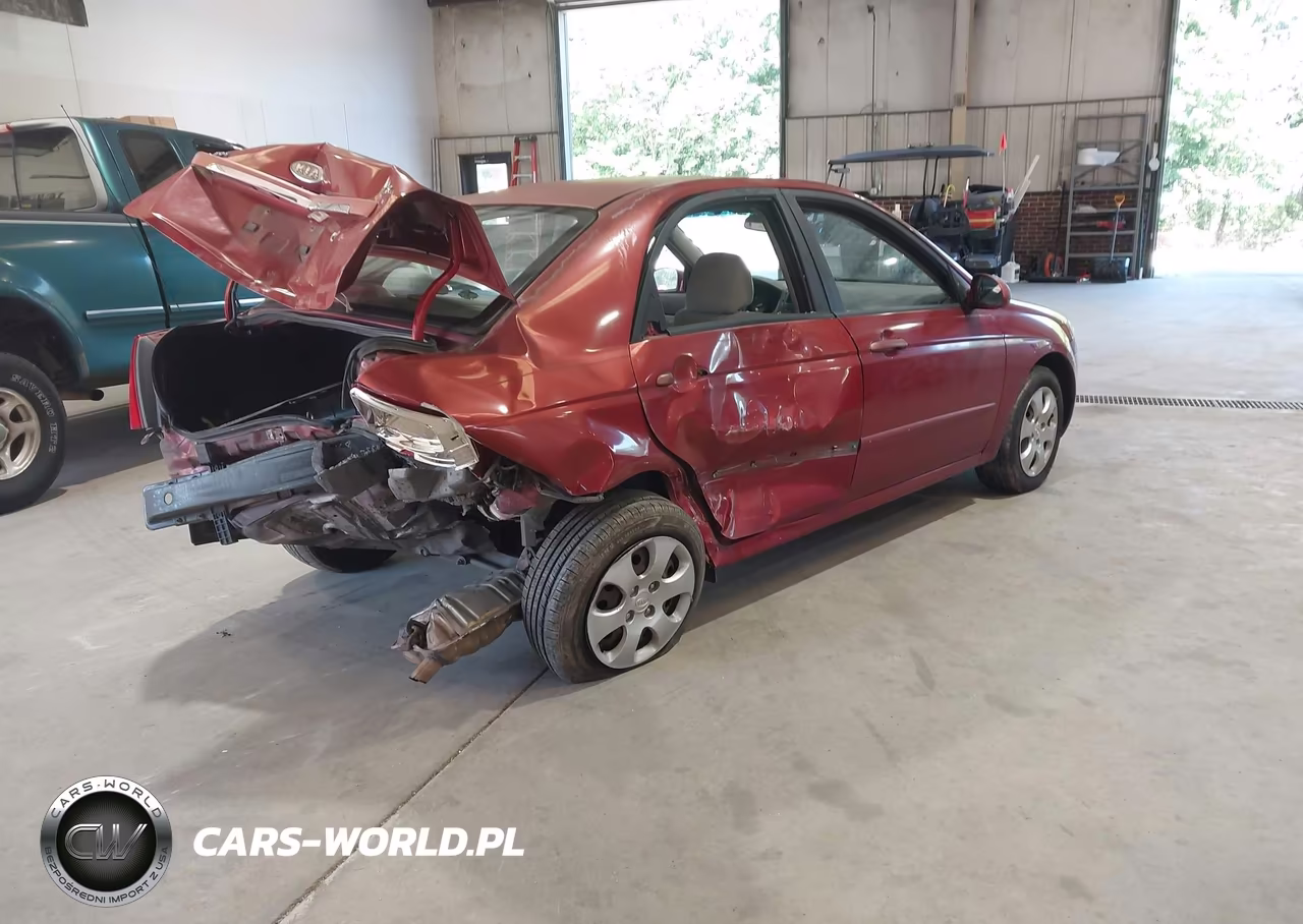 2008 Kia Spectra Ex VIN:KNAFE121085568753 - 4