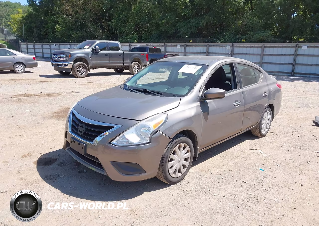 2017 Nissan Versa 1.6 Sv VIN:3N1CN7AP1HL807325 - 2