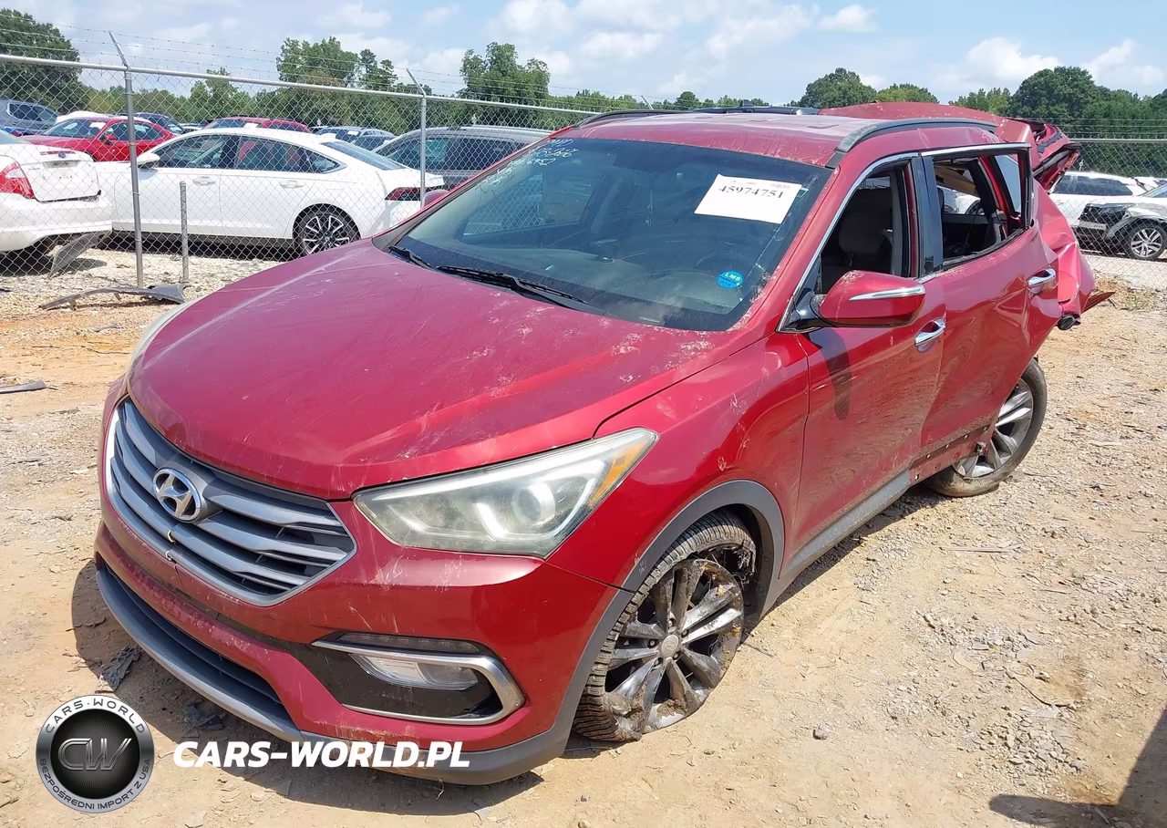 2017 Hyundai Santa Fe Sport 2.0T VIN:5XYZU4LA3HG476952 - 2